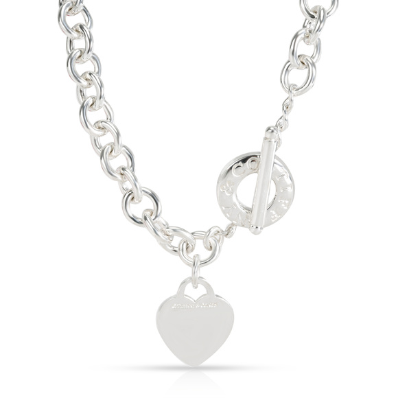 Tiffany & Co. Sterling SilverHeart Tag Necklace